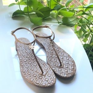 Tory Burch Marion T-strap leather sandal